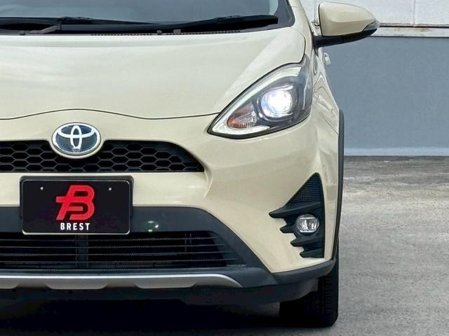 アクア クロスオーバー 純正ナビ/Bluetooth/フルセグTV/バックモニター/革巻ステアリング/ステアリングリモコン/純正16インチアルミ/ユーザー買取車/禁煙車/取説&保証書&スペアキー(27枚目)