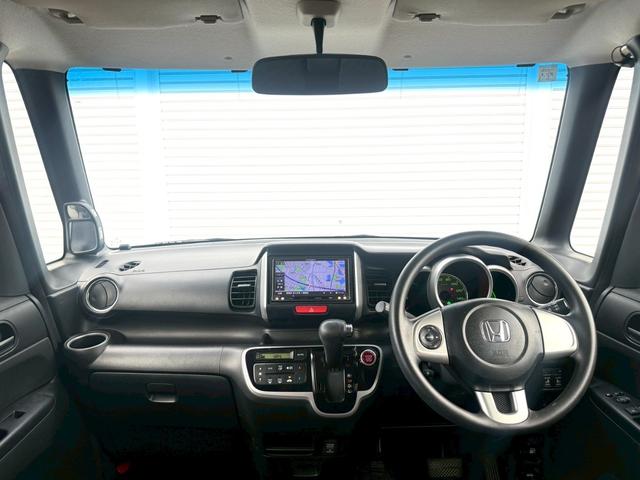 Ｎ－ＢＯＸ Ｇ　ＳＳパッケージ　ナビ／Ｂｌｕｅｔｏｏｔｈ／フルセグＴＶ／両側電動スライド／アイドリングストップ／ＥＴＣ／社外１４インチＡＷ／車検令和１０年１月／スマートキー／プッシュスタート／オートエアコン／禁煙車／取説＆保証書（5枚目）