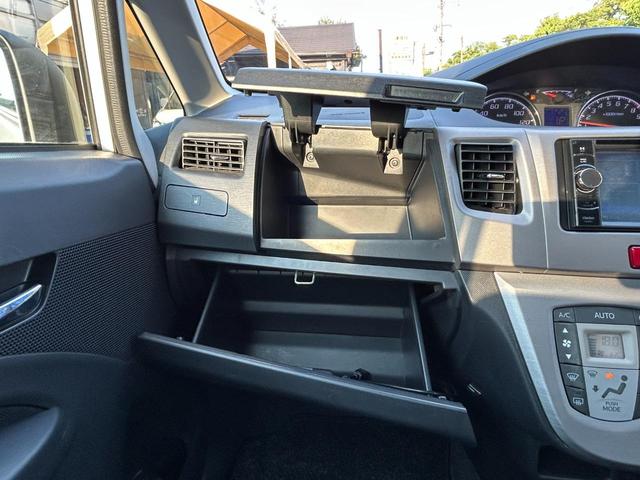 ムーヴ カスタム　Ｇ　大分イモビライザー　インテリジェントキー　アイドリングストップ車　フルフラットシート　助手席エアバック　ＬＥＤライト　ＰＷ　ＡＣ　キーフリー　パワステ　　ベンチシート　ＡＢＳ（48枚目）