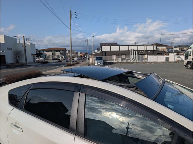 プリウス S 後期ルック サンルーフ ソーラーパネル(37枚目)