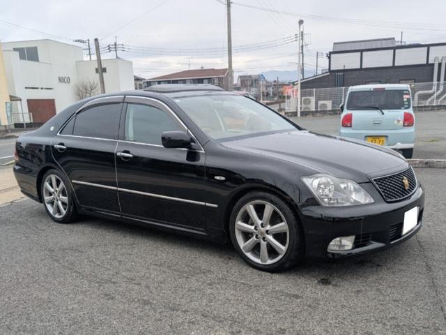 クラウン アスリート　サンルーフ　ルーフバイザー　車検２年付（3枚目）