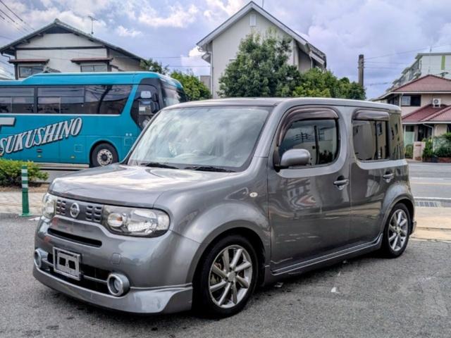 キューブ １５Ｇ　スタイリッシュガラスルーフ　エアロ　ローダウン（46枚目）