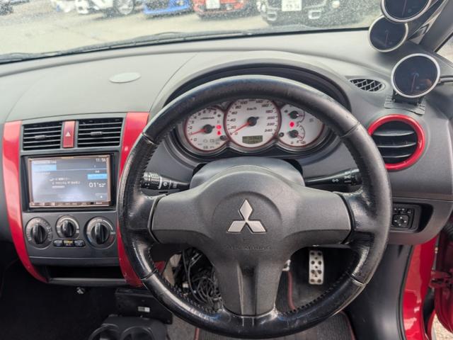 コルト ラリーアート バージョンR TOMMYKAIRA製バンパー&リアウィング BLITZ製NUR-SPEC4本出しマフラー&専用カーボンディフューザー TEIN車高調 4輪スリット加工ローター(18枚目)