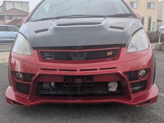 コルト ラリーアート バージョンR TOMMYKAIRA製バンパー&リアウィング BLITZ製NUR-SPEC4本出しマフラー&専用カーボンディフューザー TEIN車高調 4輪スリット加工ローター(39枚目)