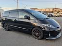 エスティマ アエラス プレミアムエディション ツインルーフ フロントモデリスタエアロ ALPINEナビ 純正フリップダウンモニター 社外アルミ ローダウン スペアキー 中古車画像_3