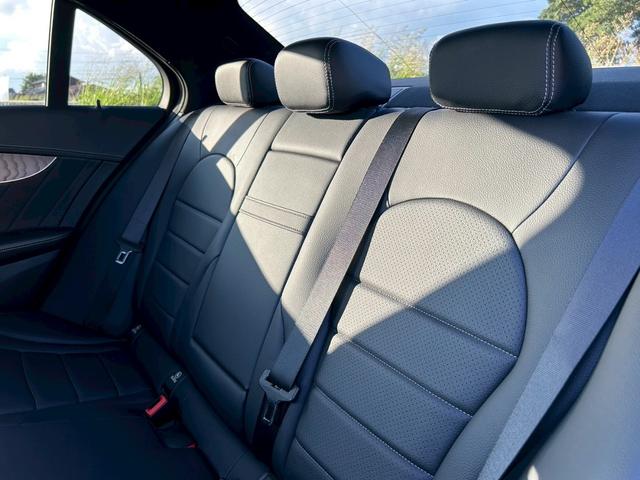 Ｃクラス Ｃ１８０アバンギャルド　ＡＭＧライン　Ｃ６３ルックフルエアロ・黒革シート・デイライト・アダプティブクルーズコントロール・ＥＴＣ・シートヒーター・パワーシート・ナビ・フルセグＴＶ・Ｂｌｕｅｔｏｏｔｈオーディオ・アルミホイール（46枚目）