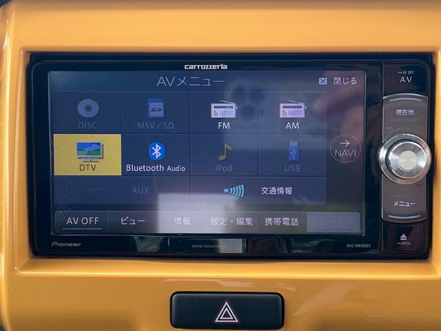 ハスラー G ナビ・フルセグ・Bluetooth・ETC・シートヒーター・オートエアコン・プッシュスタート・スマートキー・電動格納ミラー・アクセル踏み間違い防止装置・横滑り防止装置(6枚目)