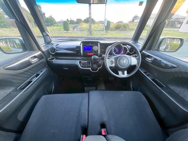 Ｎ－ＢＯＸカスタム Ｇ・Ｌパッケージ　・オーディオ・オートエアコン・パワースライドドア・オートヘッドライト・電動格納ミラー・プッシュスタート・スマートキー・アルミホイール・横滑り防止装置・アイドリングストップ（3枚目）