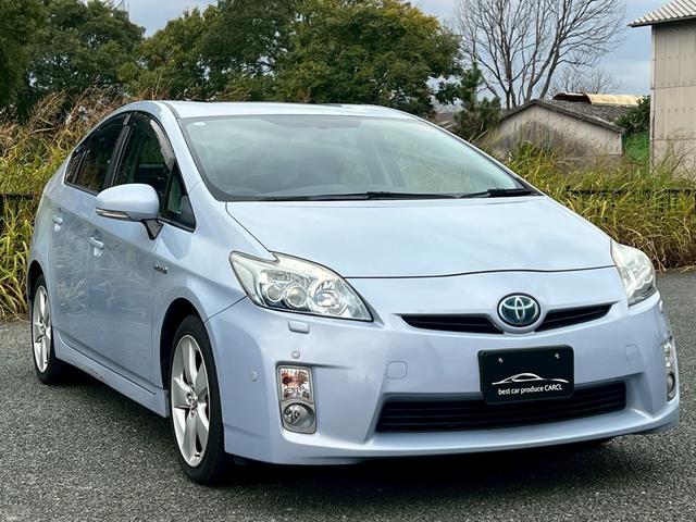 プリウス Ｇツーリングセレクションレザーパッケージ　ディーラー車・ナビ・フルセグ・ＥＴＣ・オートクルーズ・プッシュスタート・電動格納ミラー・クリアランスソナー・オートエアコン・オートヘッドライト・ステアリングリモコン・アルミホイール（27枚目）