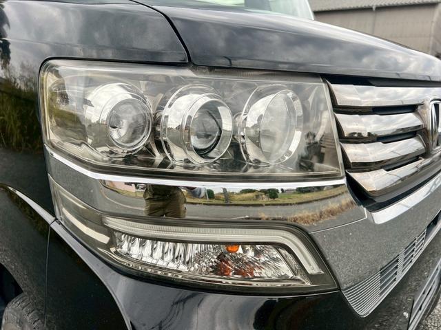 Ｎ－ＢＯＸカスタム Ｇ・Ｌパッケージ　ディーラー車・ナビ・フルセグ・バックカメラ・オートエアコン・ステアリングリモコン・スマートキー・プッシュスタート・電動格納ミラー・アルミホイール・オートヘッドライト・アイドリングストップ（27枚目）