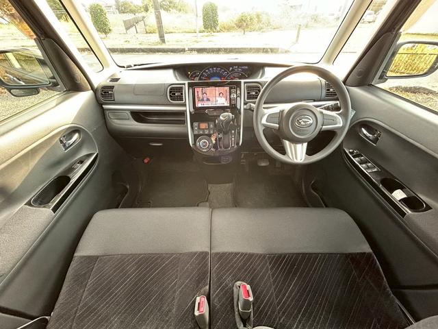 タント カスタムＸ　ＳＡ　ナビ・フルセグＴＶ・左側パワースライドドア・プッシュスタート・スマートキーアルミホイール・オートヘッドライト・盗難防止装置・アイドリングＳＴＯＰ・アクセル踏み間違い防止装置（3枚目）