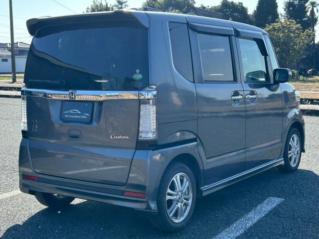 N-BOXカスタム G・Lパッケージ 左側パワースライドドア・右側イージークローザー・アイドリングストップ・ABS・横滑り防止装置・盗難防止装置・スマートキー・エコモード・アルミホイール・オートヘッドライト(14枚目)