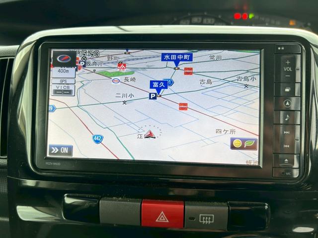 タント カスタムＸスペシャル　ナビ・フルセグＴＶ・ＥＴＣ・Ｂｌｕｅｔｏｏｔｈオーディオ・左側パワースライドドア・アイドリングストップ・スマートキー・オートＡＣ・盗難防止装置・ＡＢＳ・アルミホイール・フルフラットシート（5枚目）