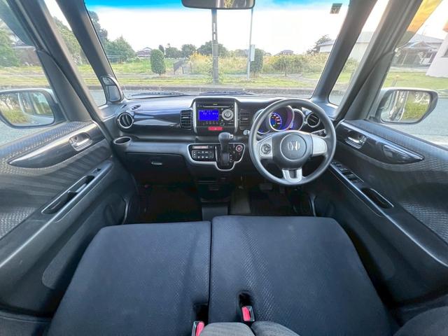 Ｎ－ＢＯＸカスタム Ｇ・Ｌパッケージ　オーディオ・オートエアコン・パワースライドドア・オートヘッドライト・電動格納ミラー・プッシュスタート・スマートキー・アルミホイール・横滑り防止装置・アイドリングストップ（3枚目）