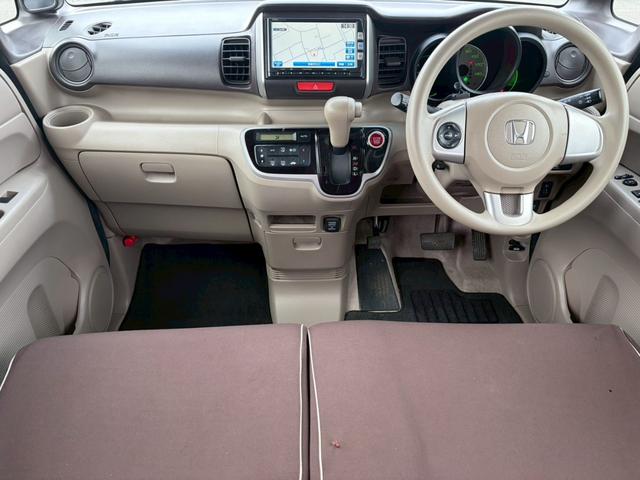 N-BOX G・Lパッケージ ディーラー整備車両・ナビ・フルセグTV・バックカメラ・左側パワースライドドア・右側イージークローザー・Bluetoothオーディオ・横滑り防止装置・スマートキー×2・アルミホイール(25枚目)