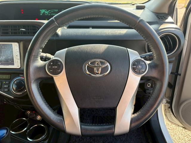 アクア Ｇ　ドライブレコーダー・バックカメラ・アイドリングストップ・ＥＴＣ・電動格納ミラー・パワーステアリング・パワーウィンドウ・ＡＢＳ・横滑り防止装置・エアコン・クーラー（12枚目）