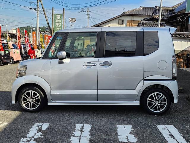 N-BOXカスタム G SSパッケージ 社外ナビ/TV/ETC/両側電動スライドア/ステアリングスイッチ/ユーザー買取車(2枚目)