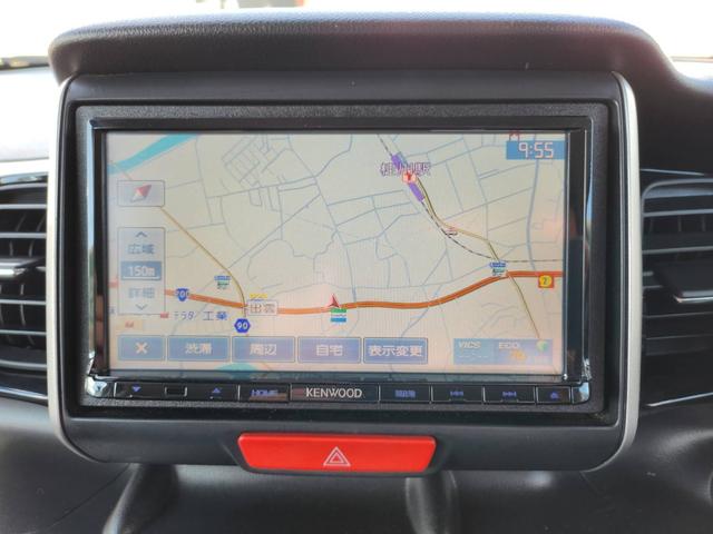 N-BOXカスタム G SSパッケージ 社外ナビ/TV/ETC/両側電動スライドア/ステアリングスイッチ/ユーザー買取車(6枚目)
