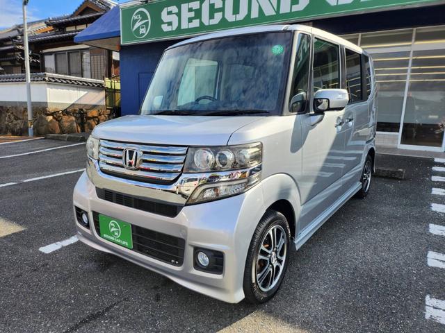 N-BOXカスタム G SSパッケージ 社外ナビ/TV/ETC/両側電動スライドア/ステアリングスイッチ/ユーザー買取車(30枚目)