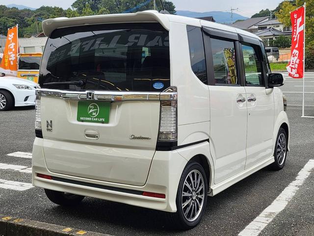 Ｎ－ＢＯＸカスタム Ｇ　ターボＳＳパッケージ　社外ナビ／ＴＶ／ＥＴＣ／ドラレコ／ターボ／両側電動スライドドア／ユーザー買取車（3枚目）