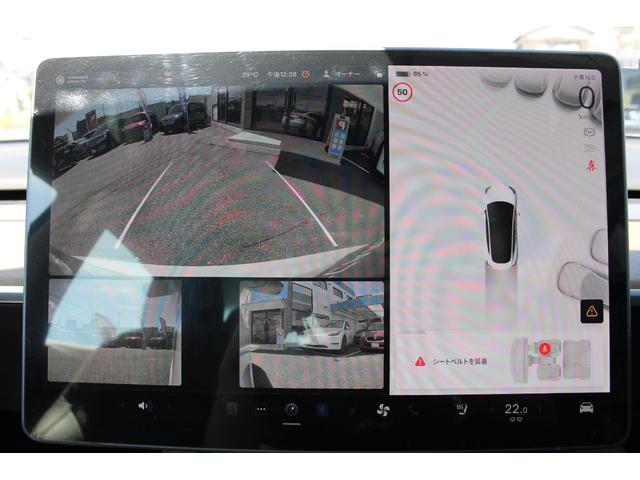 モデル３ スタンダードレンジプラス　黒革・大型ディスプレイナビ・Ｂｌｕｅｔｏｏｔｈ・パノラマガラスルーフ・純正アルミ・オートパイロット・３６０°カメラ・ＬＥＤヘッドライト・シートヒーター・カードキー・オートパイロット（6枚目）