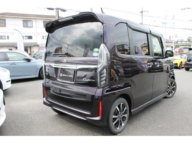 Ｎ－ＢＯＸカスタム Ｇ・Ｌホンダセンシング　大画面８インチナビ・フルセグＴＶ・ＣＤ／ＤＶＤ・Ｂｌｕｅｔｏｏｔｈ・電動スライドドア・バックカメラ・ＬＥＤヘッドライト・純正アルミ・スマートキー・プッシュスタート・（2枚目）