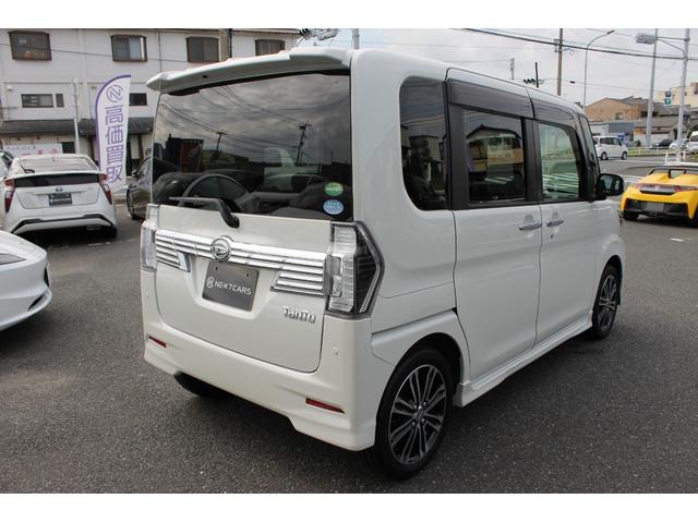 タント カスタムＲＳ　トップエディションＳＡＩＩＩ　社外８インチメモリーナビ・バックカメラ・ＣＤ／ＤＶＤ・Ｂｌｕｅｔｏｏｔｈ・両側電動スライドドア・シートヒーター・オートハイビーム・ハーフレザーシート・ＬＥＤヘッドライト・プッシュスタート・純正アルミ（15枚目）