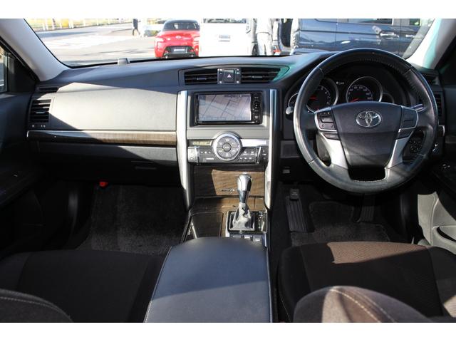 マークX 250G 純正ナビ・TV・CD/DVD再生・Bluetooth・バックカメラ・純正アルミ・LEDヘッドライト・ビルトインETC・プッシュスタート・オートエアコン・(2枚目)