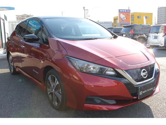 リーフ Ｘ　プロパイロット・純正メモリーナビ・フルセグＴＶ・ステアリングヒーター・バックカメラ・シートヒーター・オートハイビーム・ブラインドスポットモニター・ＬＥＤヘッドライト・純正アルミ・ＥＴＣ（14枚目）