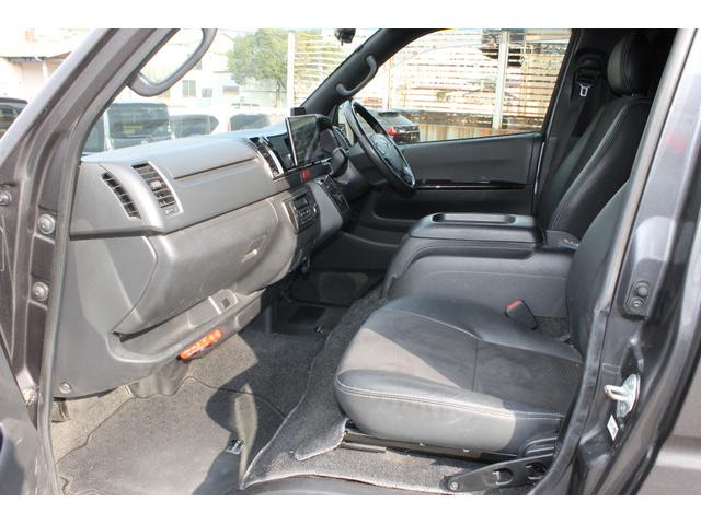 ハイエースバン スーパーGL ダークプライムII カロッツェリア9インチナビ・バックカメラ・CD/DVD再生・Bluetooth・ハーフレザーシート・LEDヘッドライト・デジタルインナーミラ・社外17インチAW・ETC・セーフティセンス・スマートキー(27枚目)