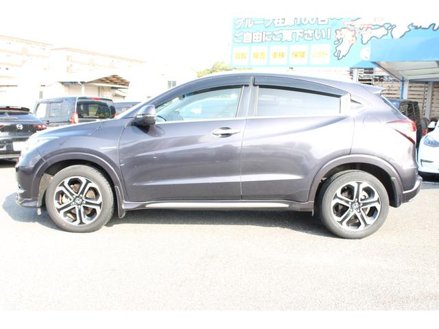 ヴェゼル ハイブリッドＺ　純正エアロ・ＯＰブラウンインテリア・純正８インチナビ・バックカメラ・ＣＤ／ＤＶＤ再生・Ｂｌｕｅｔｏｏｔｈ・シティブレーキアクティブ・専用アルミホイール・ハーフレザーシート・スマートキー・ＬＥＤヘッドラ（15枚目）