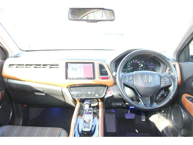 ヴェゼル ハイブリッドＺ　純正エアロ・ＯＰブラウンインテリア・純正８インチナビ・バックカメラ・ＣＤ／ＤＶＤ再生・Ｂｌｕｅｔｏｏｔｈ・シティブレーキアクティブ・専用アルミホイール・ハーフレザーシート・スマートキー・ＬＥＤヘッドラ（27枚目）