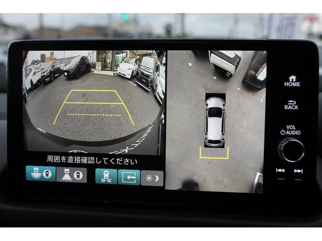 ＺＲ－Ｖ ｅ：ＨＥＶ　Ｚ　純正フロアマット・バイザー・純正コネクトディスプレイ・９インチナビ・フルセグＴＶホンダセンシング・全方位モニター・マルーンレザーシート・シートヒーター・オートハイビーム・パワーバックドア（5枚目）