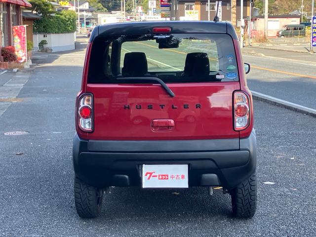 ハスラー Ｘ　ナビ・フルセグＴＶ／Ｂｌｕｅｔｏｏｔｈ接続／ＣＤ・ＤＶＤ再生／シートヒーター／プッシュスタート／スマートキー／１５インチアルミホイール／オープンカントリータイヤ／アイドリングストップ（29枚目）