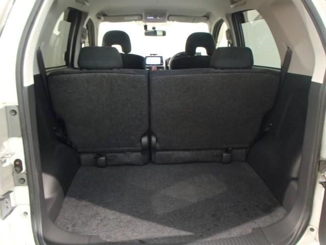 広々としたラゲージスペースを備えています。大きなものや長さのある荷物もしっかりと積み込めます。