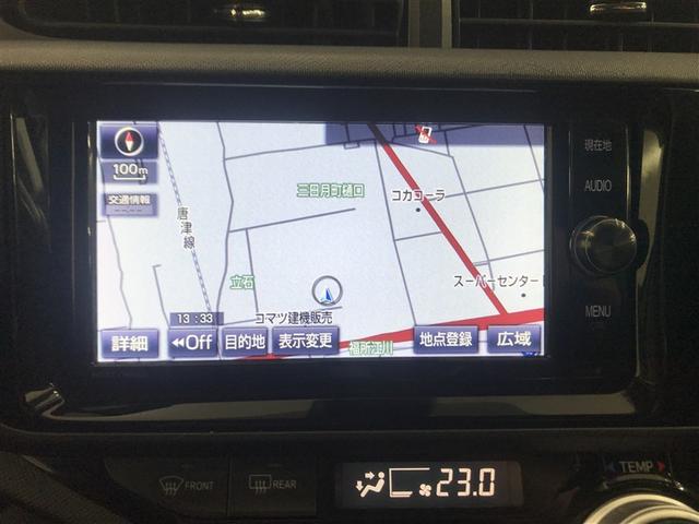 アクア Ｇ　ナビ＆ＴＶ　ＥＴＣ　キーレス　スマートキー　衝突被害軽減システム　オートクルーズコントロール　フル装備　ハイブリッド（12枚目）