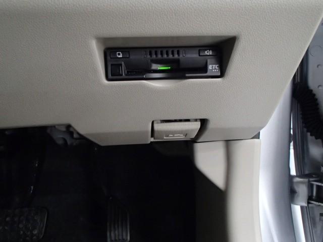 ETC車載器付きです。高速道路の料金所もスムーズに通過できます。