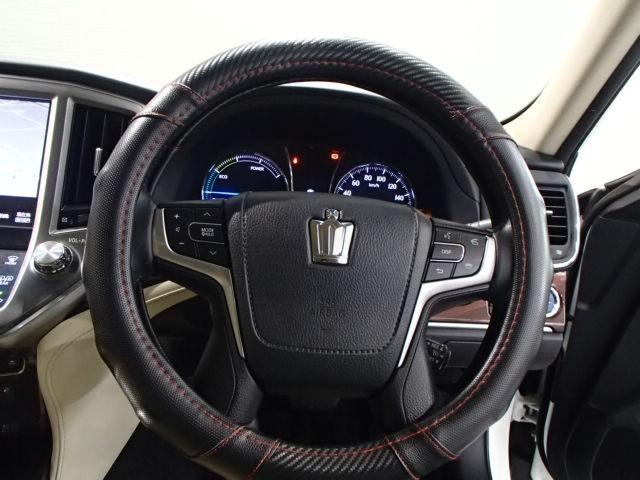 クラウンハイブリッド ロイヤルサルーン ナビ&TV バックカメラ ETC キーレス スマートキー ドラレコ 安全装備 オートクルーズコントロール フル装備 電動シート ハイブリッド(17枚目)