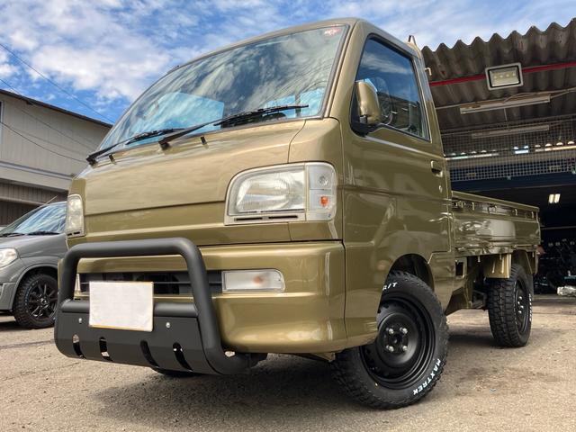 ハイゼットトラック スペシャル　／２ＷＤ／５速ＭＴ／ブロックタイヤ／ホワイトレター／バンパーガード／三方開／エアコン／パワステ／型式Ｓ２００Ｐ／軽トラック（2枚目）