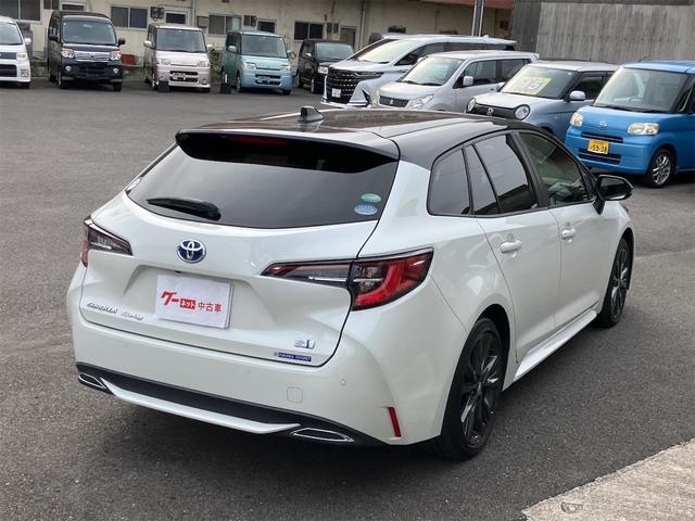 カローラツーリング ハイブリッド　ダブルバイビー　ワンオーナー車　ツートンルーフ　ＬＥＤライト　１７インチＡＷ　純正ディスプレイオーディオ　ＴＶ　バックカメラ　Ｂｌｕｅｔｏｏｔｈ　スマートキー　ＥＴＣ　ドラレコ　オートライト　トヨタセーフティーセンス（47枚目）