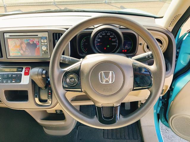 N-ONE G ドライブレコーダー ETC バックカメラ ナビ TV スマートキー アイドリングストップ 電動格納ミラー ベンチシート CVT 盗難防止システム ABS ESC CD DVD再生 USB(3枚目)