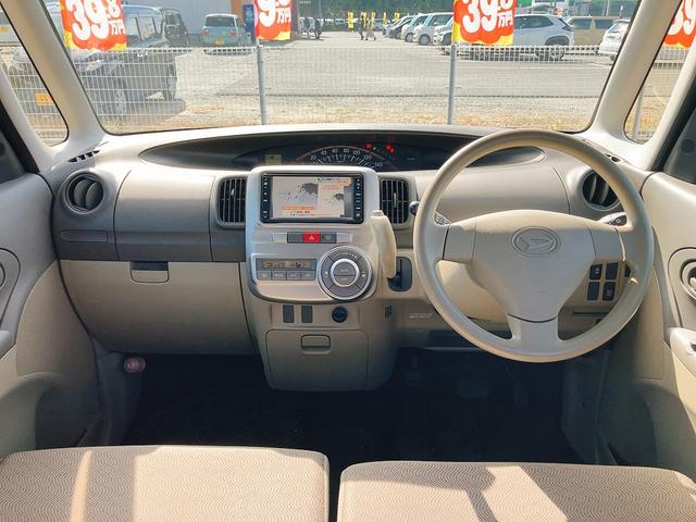 タント Ｌ　バックカメラ　電動スライドドア　ナビ　ＴＶ　スマートキー　アイドリングストップ　電動格納ミラー　ベンチシート　ＣＶＴ　盗難防止システム　ＡＢＳ　ＣＤ　ミュージックプレイヤー接続可　衝突安全ボディ（2枚目）