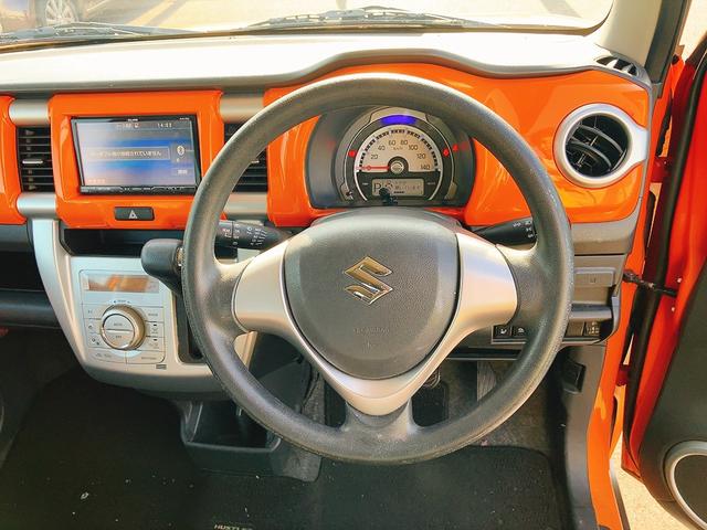 ハスラー Ｇ　ドライブレコーダー　バックカメラ　ナビ　ＴＶ　衝突被害軽減システム　スマートキー　アイドリングストップ　電動格納ミラー　シートヒーター　ベンチシート　ＣＶＴ　盗難防止システム　ＡＢＳ　ＥＳＣ　ＣＤ（3枚目）