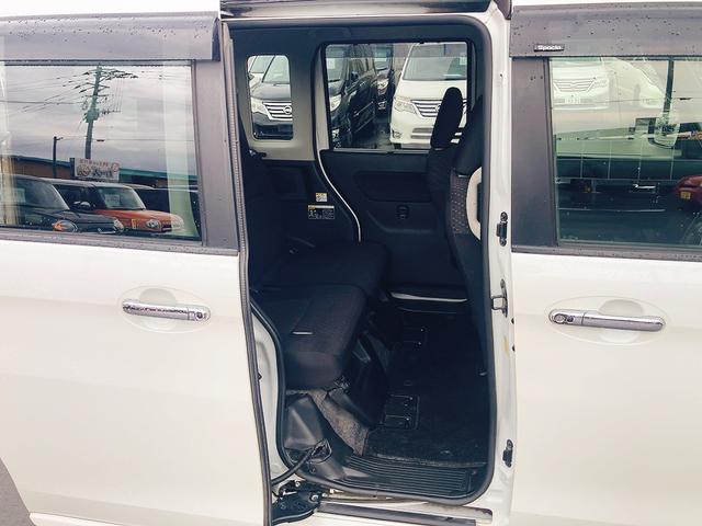 スペーシアカスタム ＸＳ　ＥＴＣ　バックカメラ　両側電動スライドドア　ナビ　ＴＶ　レーンアシスト　衝突被害軽減システム　オートライト　ＨＩＤ　スマートキー　アイドリングストップ　ベンチシート　ＣＶＴ　盗難防止システム　ＡＢＳ（36枚目）