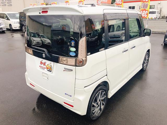 スペーシアカスタム ＸＳ　ＥＴＣ　バックカメラ　両側電動スライドドア　ナビ　ＴＶ　レーンアシスト　衝突被害軽減システム　オートライト　ＨＩＤ　スマートキー　アイドリングストップ　ベンチシート　ＣＶＴ　盗難防止システム　ＡＢＳ（42枚目）