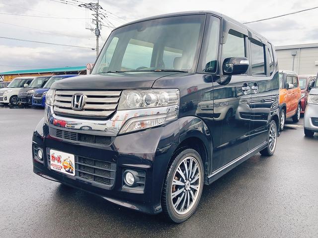 Ｎ－ＢＯＸカスタム Ｇ・ターボＡパッケージ　バックカメラ　両側電動スライドドア　ナビ　ＴＶ　オートクルーズコントロール　衝突被害軽減システム　オートライト　ＨＩＤ　スマートキー　アイドリングストップ　電動格納ミラー　ベンチシート　ＣＶＴ（12枚目）