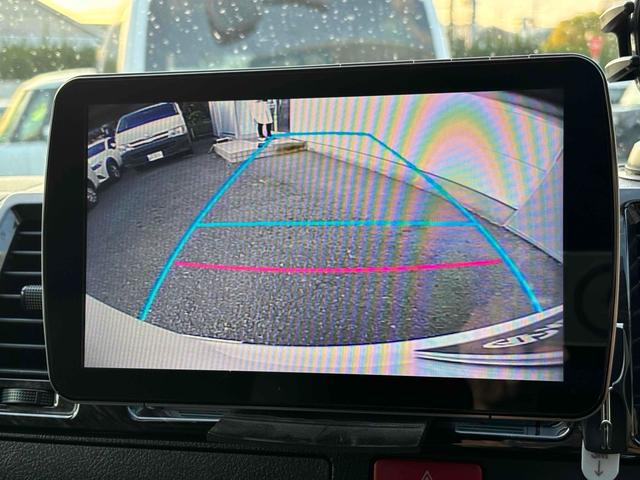 バックカメラ装備。駐車が苦手な方には欠かせません。