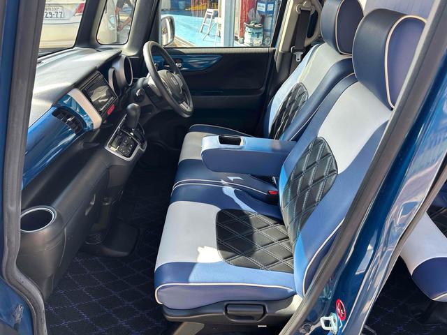 Ｎ－ＢＯＸ＋ ２トーンカラースタイル　Ｇ・Ｌパッケージ　バックカメラ　両側電動スライドドア　ナビ　ＴＶ　スマートキー　アイドリングストップ　電動格納ミラー　ベンチシート　ＣＶＴ　盗難防止システム　ＡＢＳ　ＥＳＣ　ＣＤ　Ｂｌｕｅｔｏｏｔｈ　アルミホイール（25枚目）