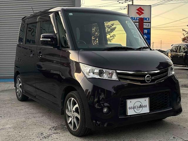 ルークス ハイウェイスター　両側スライド・片側電動　ナビ　ＴＶ　オートライト　ＨＩＤ　スマートキー　電動格納ミラー　ベンチシート　ＣＶＴ　盗難防止システム　ＡＢＳ　ＣＤ　アルミホイール　衝突安全ボディ　エアコン（13枚目）