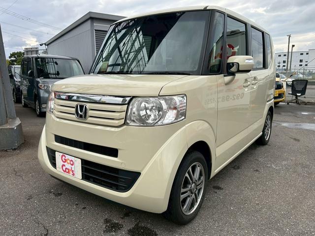 N-BOX G・Lパッケージ リヤシートスライド ポータブルナビ 全席PW ナビテレビ サイドエアバック 地TV AAC 横滑り防止 スマートキー ABS ETC キーレスE パワーステアリング 運転席エアバッグ SD(2枚目)